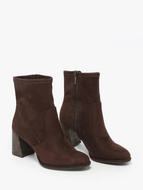 Enkellaarsjes Met Hak Tamaris Bruin women 43 ander zicht 2